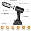 MYHOMESWORLD Car Vacuum Wireless,Portable Vacuum Cleaner with 21000pa High Power Suction,4 in 1 Air Purifier and Vacuum Cleaner, 18v/120w Mini Vacuum Cleaner for Car, Home, Office, Pet… (4 in 1)