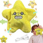 MYHOMESWORLD Angry Starfish Plush Stuffed Toy - Fun and Stress-Relieving with Moving Features and Repeated Sound and Music- Perfect for Car Or Home and As A Birthday Or Christmas Gift (Pack of 1)