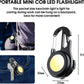 Mini LED Emergency Light: 500 Lumens - Waterproof & Rechargeable - 4 Modes - Magnetic Torch