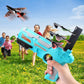 SkyStrike Airplane Launcher: Catapult Aircraft Gun with 4 Foam Planes - Outdoor Shooting Games