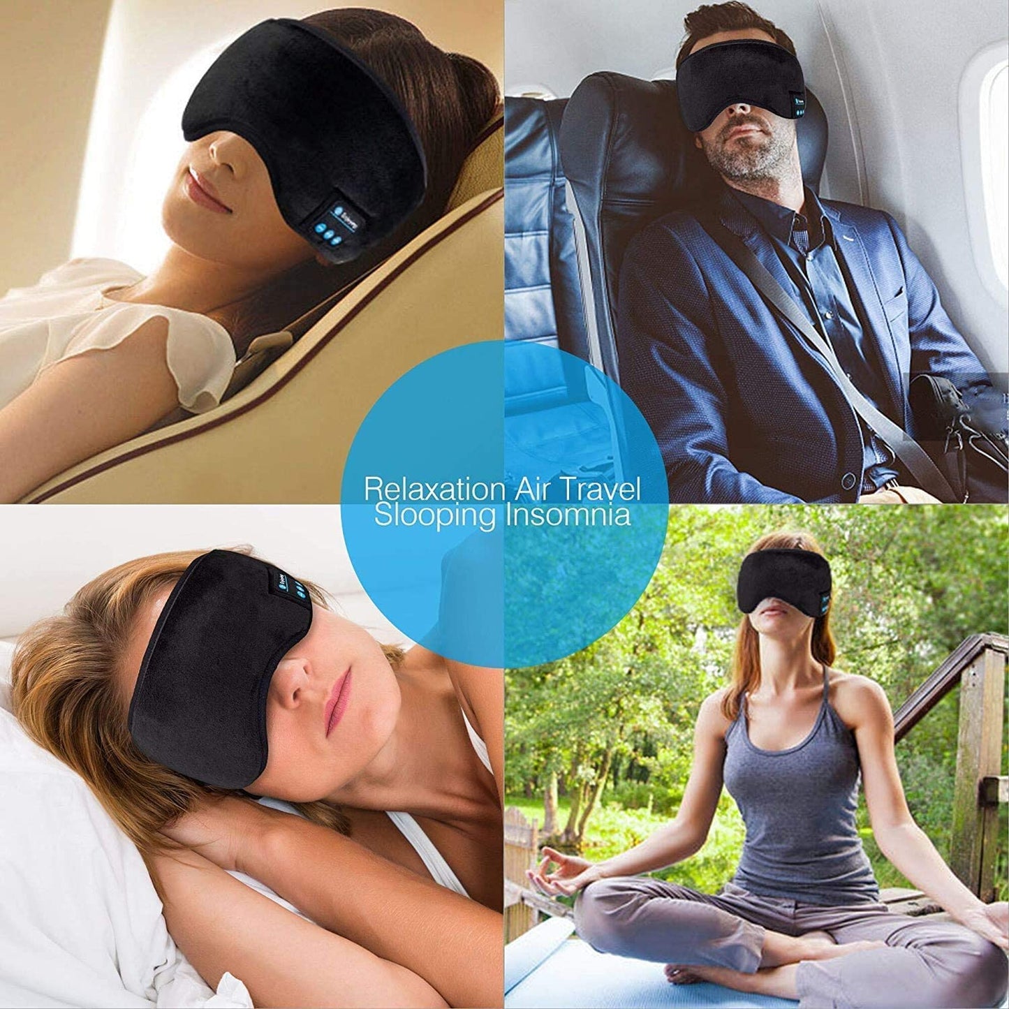 Bluetooth Eye Mask with Speakers