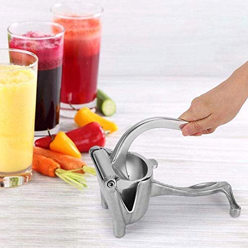 Efficient Aluminum Hand Juicer for Fresh and Healthy Juices (Multicolor)