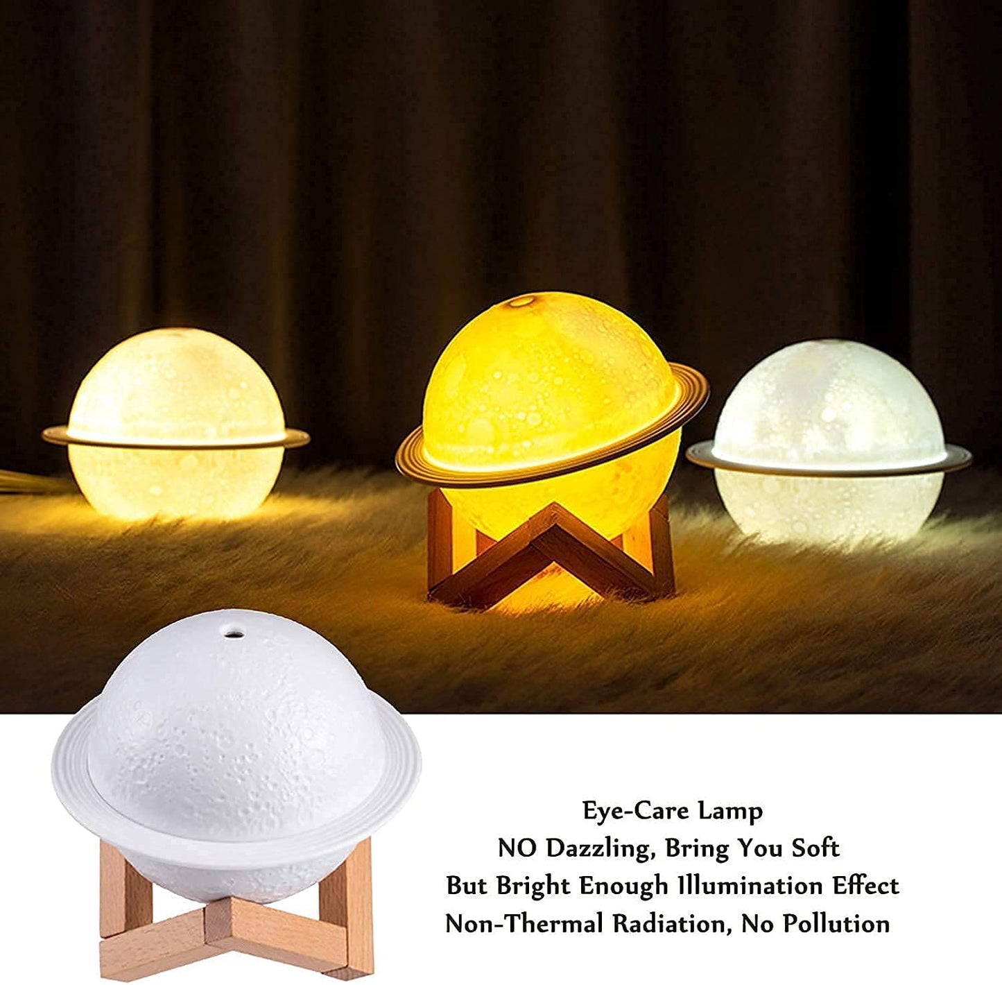 Planet Humidifier 2 in 1 Moon Lamp Humidifier