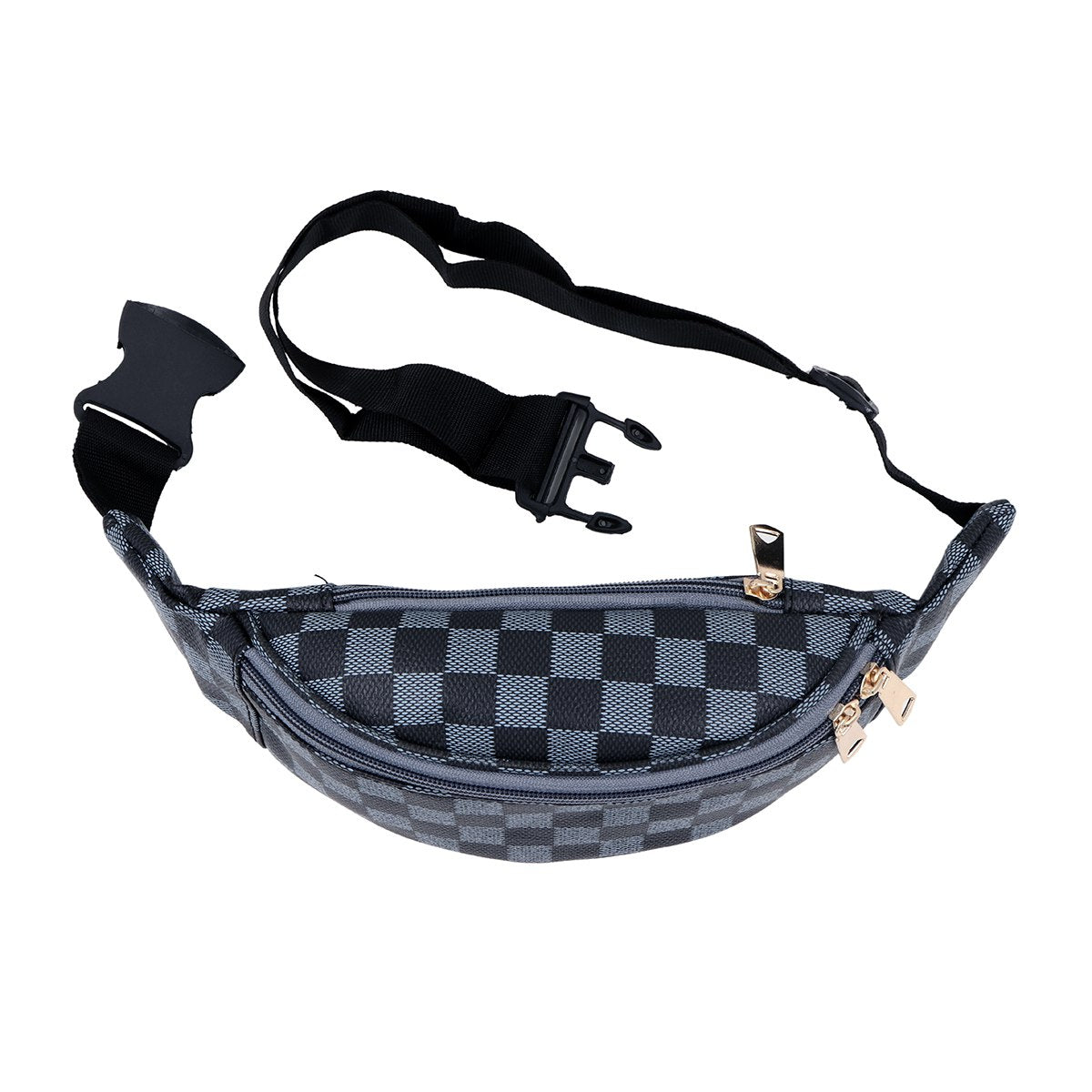 Premium Waist Checks Design Pouch/Bag for Men and Women