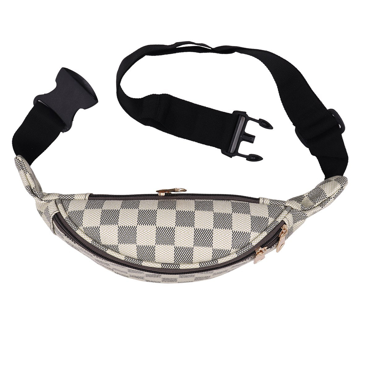 Premium Waist Checks Design Pouch/Bag for Men and Women