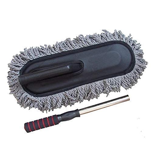 Telescopic Car Cleaning Duster Removable Nano Fiber Brush and Duster for Exterior and Interior